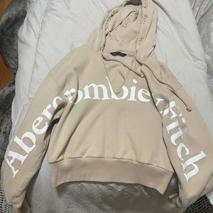 Abercrombie crop sweatshirt.